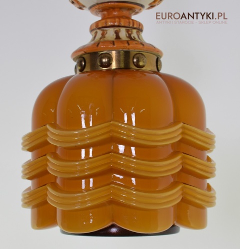 szklany miodowy klosz