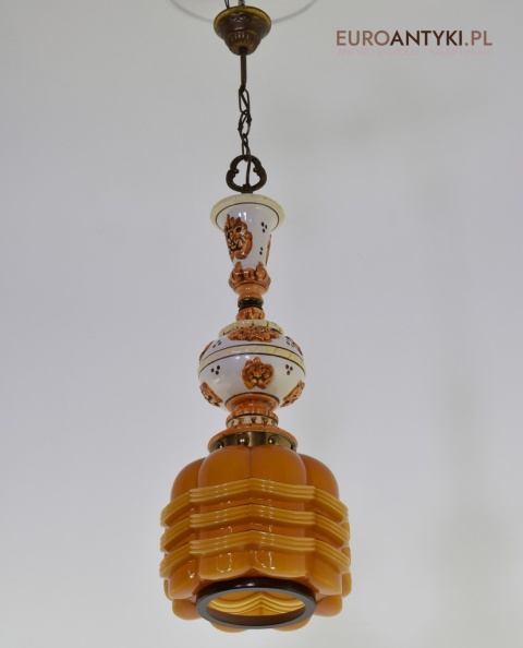 retro lampa sufitowa