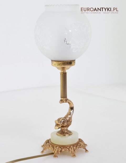 retro lampka stołowa