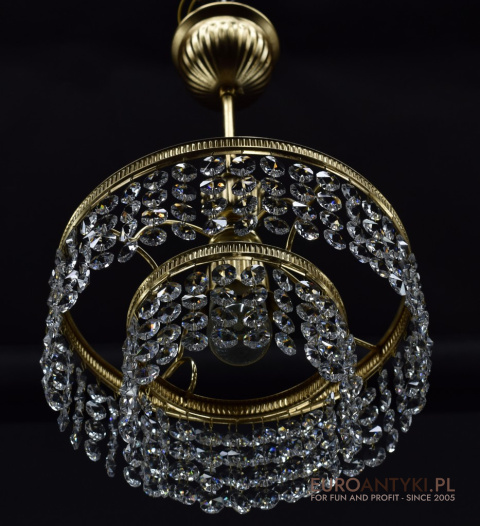 mała lampa sufitowa swarovski