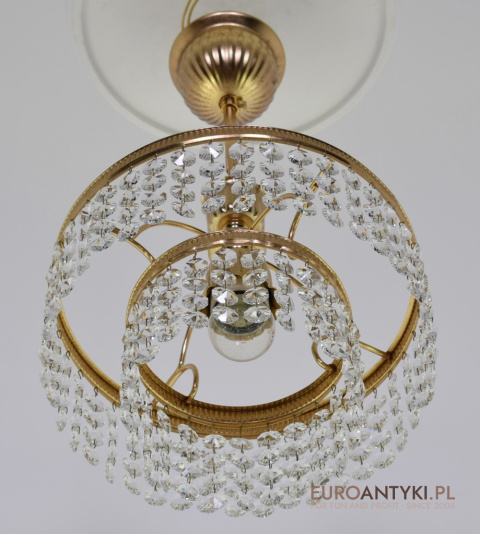 antyczne lampy swarovski