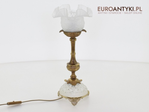 antyczne lampy stołowe