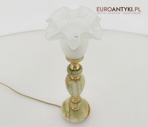 lampa onyksowa stara