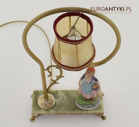 Cudowna lampka stołowa z dziewczynką