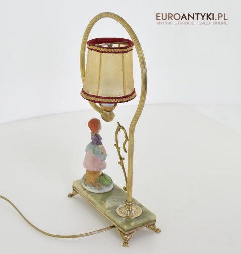 Cudowna lampka stołowa z dziewczynką