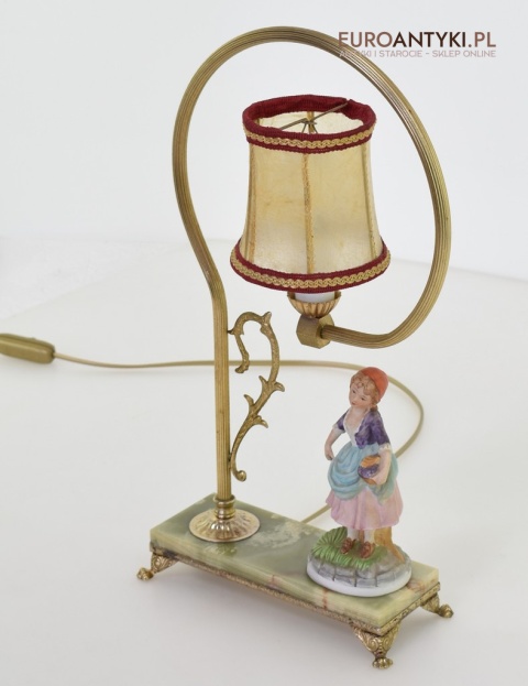 Cudowna lampka stołowa z dziewczynką