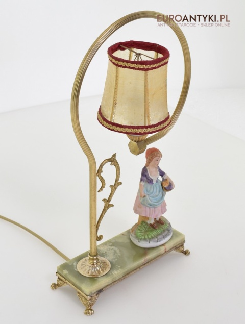 Cudowna lampka stołowa z dziewczynką