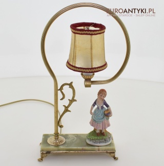Cudowna lampka stołowa z dziewczynką