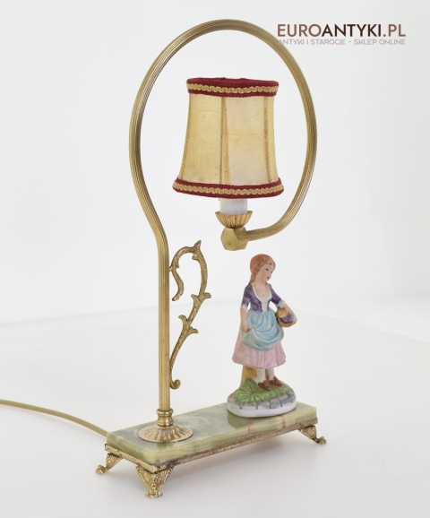 Cudowna lampka stołowa z dziewczynką