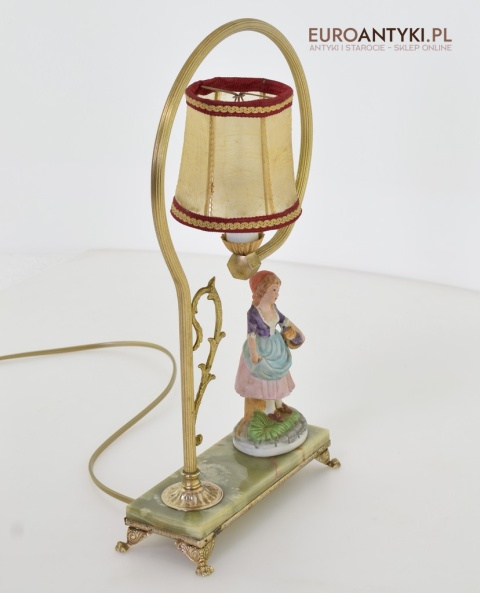 Cudowna lampka stołowa z dziewczynką