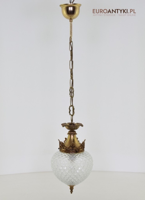 Ekskluzywna lampa wisząca do holu