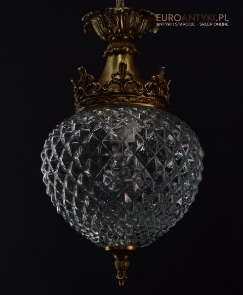 Ekskluzywna lampa wisząca do holu