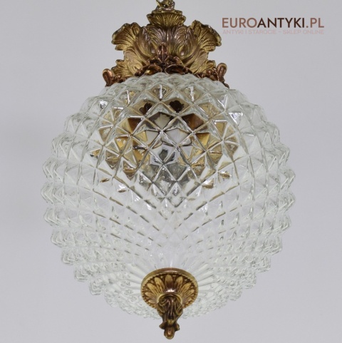 Ekskluzywna lampa wisząca do holu