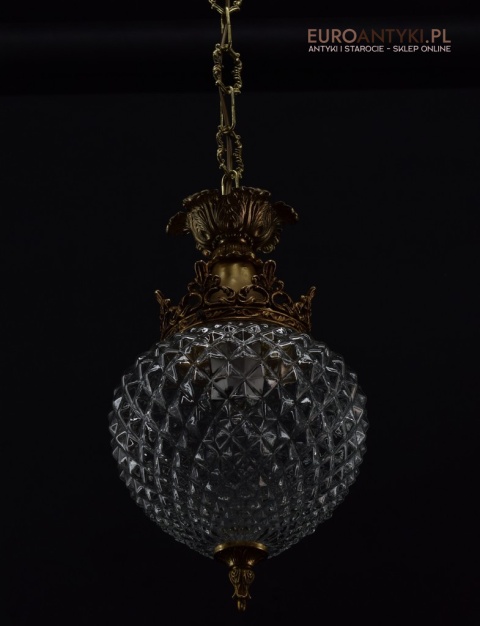 Ekskluzywna lampa wisząca do holu