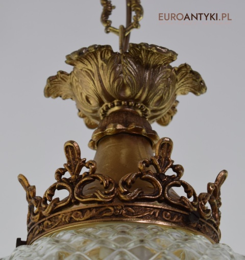 Ekskluzywna lampa wisząca do holu