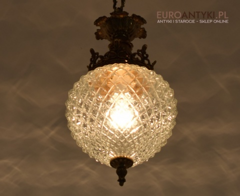 Ekskluzywna lampa wisząca do holu