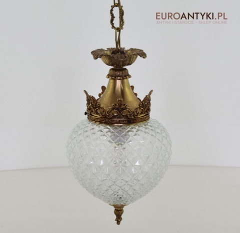 Ekskluzywna lampa wisząca do holu