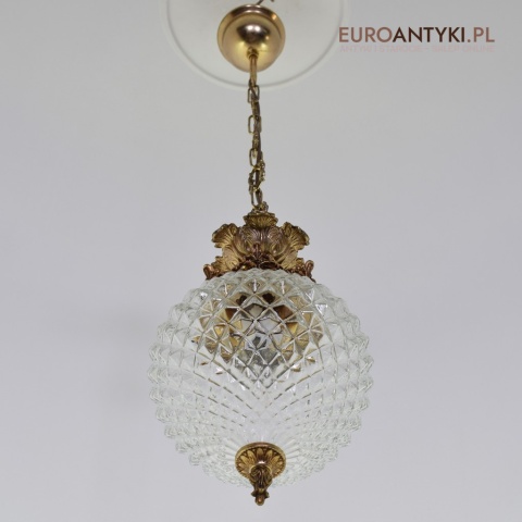 Ekskluzywna lampa wisząca do holu