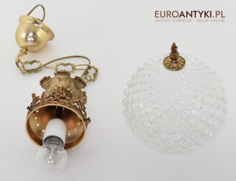 Ekskluzywna lampa wisząca do holu