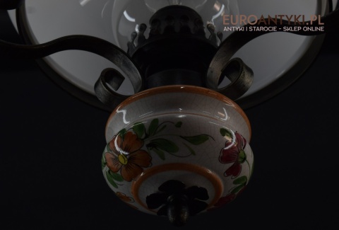 Lampa wisząca do wiejskiej chaty