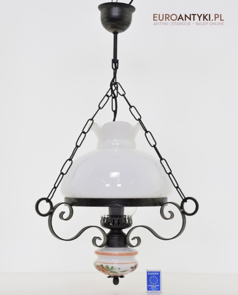 Lampa wisząca do wiejskiej chaty