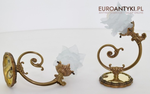 2 unikatowe kinkiety antyczne