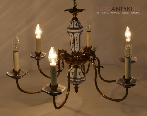 starocie żyrandole