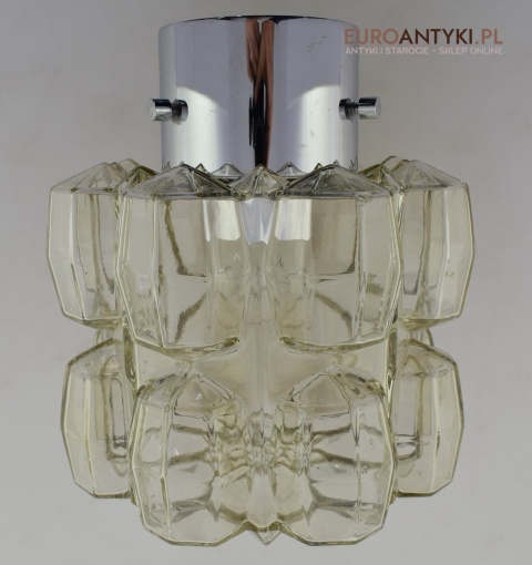 Zjawiskowy plafon w klimacie Art Deco. Lampy retro vintage.