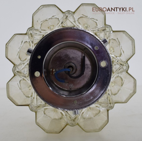 Zjawiskowy plafon w klimacie Art Deco. Lampy retro vintage.