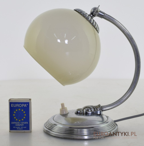 Art Deco lampka i kinkiet w jednym. Lamy antyki.