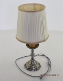 Retro lampa stołowa z cyny. Unikatowe lampy.