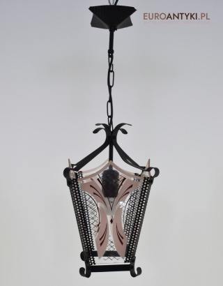 Klasyczna stylowa lampa korytarzowa vintage – oświetlenie do holu i ganku