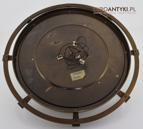 XL! DUŻY plafon mosiężny w rustykalnym stylu. Lampy cottagecore.