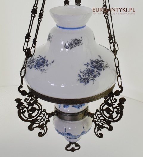 XL! Duża lampa wisząca w rustykalnym stylu. Oświetlenie cottagecore.