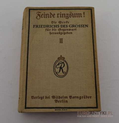 FEINDE RINGSUM DIE BERGE FREDRICH DES GROSSEN