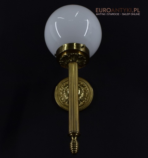 retro mosiężny kinkiet