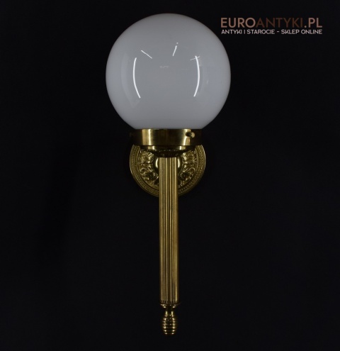 latarnia mosiężny kinkiet