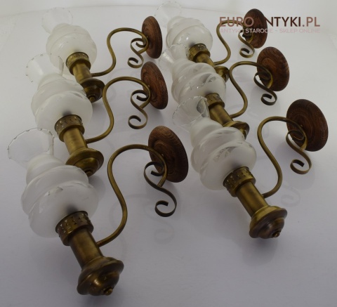 duże kinkiety rustykalne