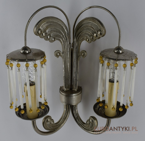 lampa śceinna art deco