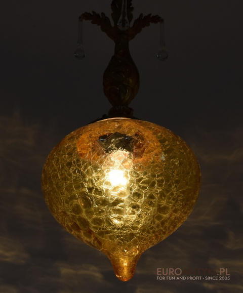 lampa sufitowa glamour