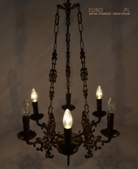 żyrandol antyk