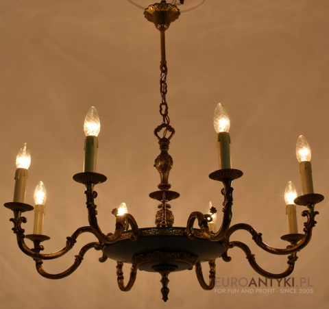 antyki empire lampy