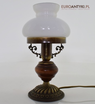 Mini lampa stołowa w stylu rustykalnym. Lampy cottage core.