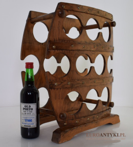 starodawny stojak na wina