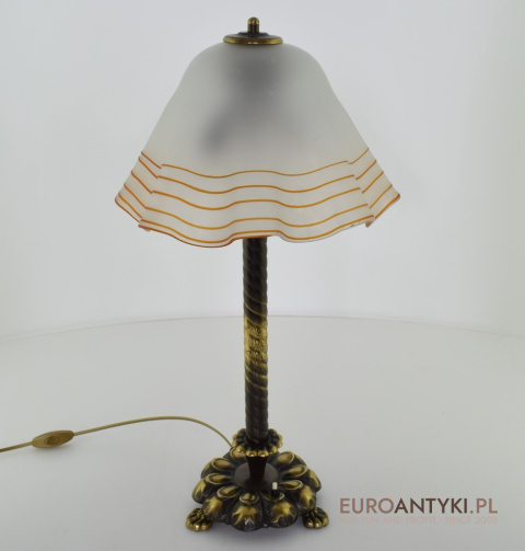 lampy vintage ze sklepu z antykami