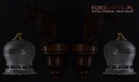 antyczne kinkiety secesyjne