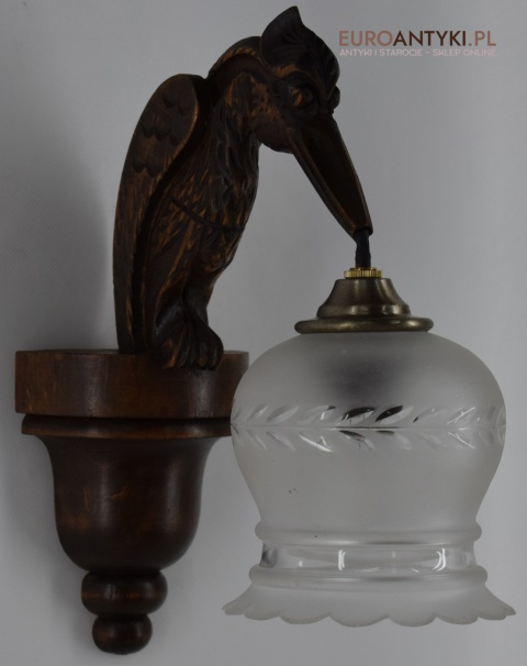 art nouveau kinkiety z muzeum