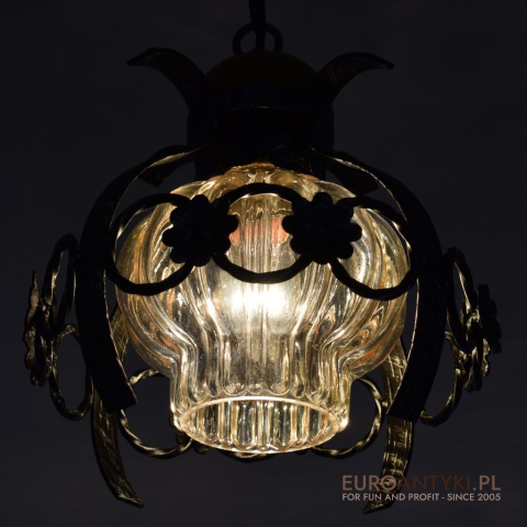 Rustykalna Lampa Wisząca z Francuskiej Wsi - Lampy Retero Vintage Rustyk