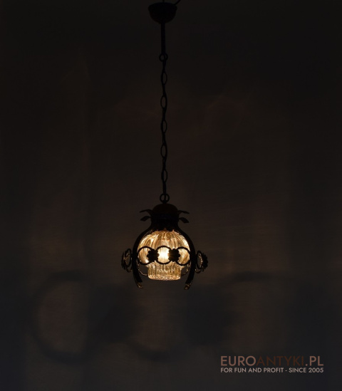 Rustykalna Lampa Wisząca z Francuskiej Wsi - Lampy Retero Vintage Rustyk