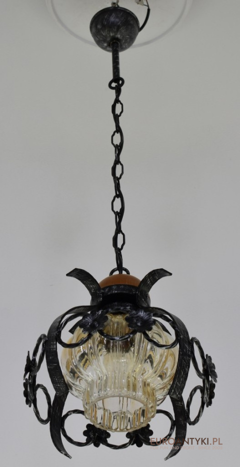 Rustykalna Lampa Wisząca z Francuskiej Wsi - Lampy Retero Vintage Rustyk